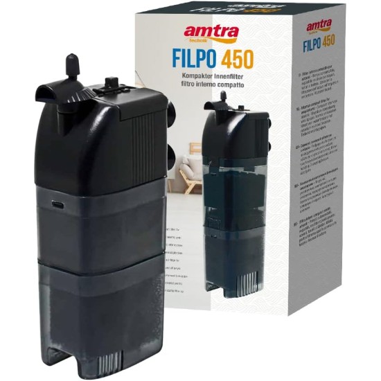 Amtra Acquario System Tank V2 - 60 Litre Complete Glass Aquarium, 9 Watt LED Light and Filter Pump Included, Freshwater or Saltwater, Black, 60 x 32 x 42 cm Amtra Acquario System Tank V2 - 60 Litre Complete Glass Aquarium, 9 Watt LED Light and Filter Pump Included, Freshwater or Saltwater, Black, 60 x 32 x 42 cm
