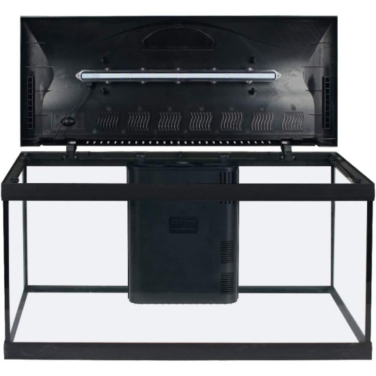 Amtra Basic 80 LED Complete Aquarium with 95 Litres, 8 Watt Lighting, Internal Filter and Heater, 80 x 32 x 45 cm Amtra Basic 80 LED Complete Aquarium with 95 Litres, 8 Watt Lighting, Internal Filter and Heater, 80 x 32 x 45 cm