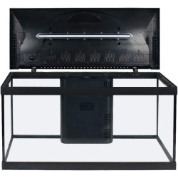 Amtra Basic 80 LED Complete Aquarium with 95 Litres, 8 Watt Lighting, Internal Filter and Heater, 80 x 32 x 45 cm Amtra Basic 80 LED Complete Aquarium with 95 Litres, 8 Watt Lighting, Internal Filter and Heater, 80 x 32 x 45 cm