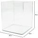Amtra Nanotank 30 Aquarium Tank 30 Litres Glass Box Extra Clear 30 x 30 x 35 cm Pool for Goldfish or as Turtle Tank for Water Turtles with Shock Absorbing Mat Included Amtra Nanotank 30 Aquarium Tank 30 Litres Glass Box Extra Clear 30 x 30 x 35 cm Pool for Goldfish or as Turtle Tank for Water Turtles with Shock Absorbing Mat Included