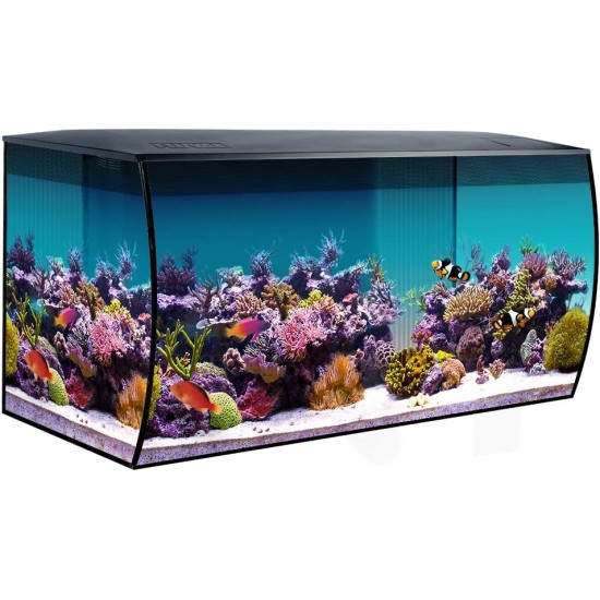 Fluval Flex Marine Aquarium 123 L, Saltwater Aquarium, Black, Pack of 1 Fluval Flex Marine Aquarium 123 L, Saltwater Aquarium, Black, Pack of 1