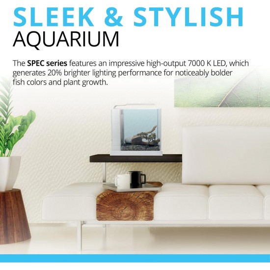 Fluval Spec Nano Aquarium 10.7 L, 10 l Fluval Spec Nano Aquarium 10.7 L, 10 l