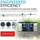 Hagen Fluval Flex Aquarium Kit, 41 x 39 x 39 cm, 57 Litre Hagen Fluval Flex Aquarium Kit, 41 x 39 x 39 cm, 57 Litre