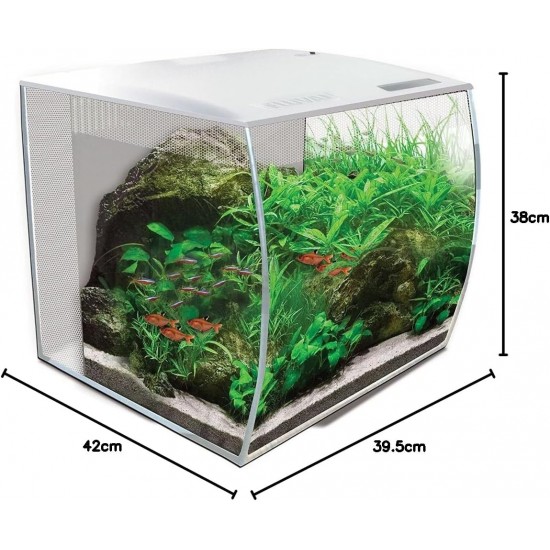 Hagen Fluval Flex Aquarium Kit, 41 x 39 x 39 cm, 57 Litre Hagen Fluval Flex Aquarium Kit, 41 x 39 x 39 cm, 57 Litre
