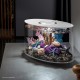 Loop 15 Aquarium with Standard Light - 4 Gallon, White without remote control