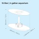 Loop 15 Aquarium with Standard Light - 4 Gallon, White without remote control