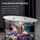 Loop 15 Aquarium with Standard Light - 4 Gallon, White without remote control