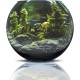Wave Crystal Globe Blown Glass 30 Wave Crystal Globe Blown Glass 30