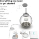 biOrb 72000 Classic 15 LED, 15 L, silver, decorative round acrylic aquarium, complete set with patented filter system, LED lighting biOrb 72000 Classic 15 LED, 15 L, silver, decorative round acrylic aquarium, complete set with patented filter system, LED lighting