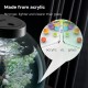biOrb 72000 Classic 15 LED, 15 L, silver, decorative round acrylic aquarium, complete set with patented filter system, LED lighting biOrb 72000 Classic 15 LED, 15 L, silver, decorative round acrylic aquarium, complete set with patented filter system, LED lighting