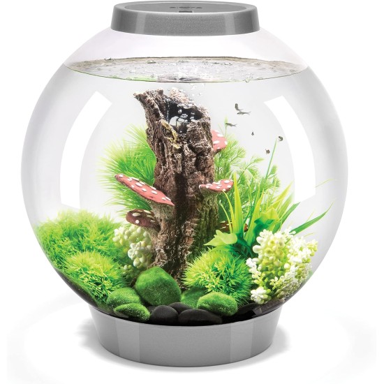 biOrb 72000 Classic 15 LED, 15 L, silver, decorative round acrylic aquarium, complete set with patented filter system, LED lighting biOrb 72000 Classic 15 LED, 15 L, silver, decorative round acrylic aquarium, complete set with patented filter system, LED lighting