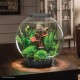 biOrb 72000 Classic 15 LED, 15 L, silver, decorative round acrylic aquarium, complete set with patented filter system, LED lighting biOrb 72000 Classic 15 LED, 15 L, silver, decorative round acrylic aquarium, complete set with patented filter system, LED lighting