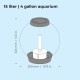 biOrb 72000 Classic 15 LED, 15 L, silver, decorative round acrylic aquarium, complete set with patented filter system, LED lighting biOrb 72000 Classic 15 LED, 15 L, silver, decorative round acrylic aquarium, complete set with patented filter system, LED lighting