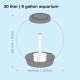 biOrb 72000 Classic 15 LED, 15 L, silver, decorative round acrylic aquarium, complete set with patented filter system, LED lighting biOrb 72000 Classic 15 LED, 15 L, silver, decorative round acrylic aquarium, complete set with patented filter system, LED lighting