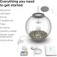 biOrb 72000 Classic 15 LED, 15 L, silver, decorative round acrylic aquarium, complete set with patented filter system, LED lighting biOrb 72000 Classic 15 LED, 15 L, silver, decorative round acrylic aquarium, complete set with patented filter system, LED lighting