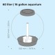 biOrb 72000 Classic 15 LED, 15 L, silver, decorative round acrylic aquarium, complete set with patented filter system, LED lighting biOrb 72000 Classic 15 LED, 15 L, silver, decorative round acrylic aquarium, complete set with patented filter system, LED lighting