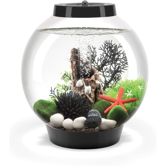 biOrb 72000 Classic 15 LED, 15 L, silver, decorative round acrylic aquarium, complete set with patented filter system, LED lighting biOrb 72000 Classic 15 LED, 15 L, silver, decorative round acrylic aquarium, complete set with patented filter system, LED lighting