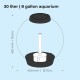 biOrb 72000 Classic 15 LED, 15 L, silver, decorative round acrylic aquarium, complete set with patented filter system, LED lighting biOrb 72000 Classic 15 LED, 15 L, silver, decorative round acrylic aquarium, complete set with patented filter system, LED lighting