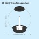biOrb 72011 Classic 60 LED, 60 L, black, decorative round acrylic aquarium, complete set with patented filter system, LED lighting biOrb 72011 Classic 60 LED, 60 L, black, decorative round acrylic aquarium, complete set with patented filter system, LED lighting