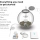 biOrb 72011 Classic 60 LED, 60 L, black, decorative round acrylic aquarium, complete set with patented filter system, LED lighting biOrb 72011 Classic 60 LED, 60 L, black, decorative round acrylic aquarium, complete set with patented filter system, LED lighting