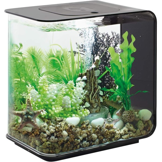 biOrb 72033 Flow 30 LED Black - Elegant Design Aquarium, Complete Set with Filter System, LED Lighting, Floor Gravel and Air Vent Made of Durable Acrylic Glass biOrb 72033 Flow 30 LED Black - Elegant Design Aquarium, Complete Set with Filter System, LED Lighting, Floor Gravel and Air Vent Made of Durable Acrylic Glass