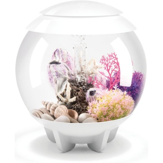 biOrb 72038 Halo 15 MCR White Acrylic Aquarium in Spherical Design with Multicoloured Lighting, Patented Filter System biOrb 72038 Halo 15 MCR White Acrylic Aquarium in Spherical Design with Multicoloured Lighting, Patented Filter System