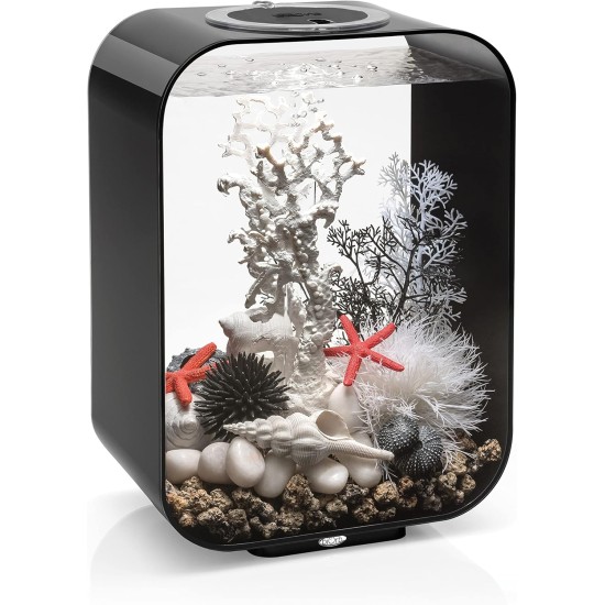 biOrb 72047 Life 15 LED, Transparent, 15 L Tank Volume - Aquarium Set with Filter System, LED Lighting, Ceramic Substrate Made of Robust Acrylic Glass biOrb 72047 Life 15 LED, Transparent, 15 L Tank Volume - Aquarium Set with Filter System, LED Lighting, Ceramic Substrate Made of Robust Acrylic Glass