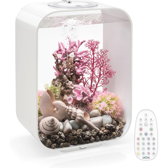 biOrb 72047 Life 15 LED, Transparent, 15 L Tank Volume - Aquarium Set with Filter System, LED Lighting, Ceramic Substrate Made of Robust Acrylic Glass biOrb 72047 Life 15 LED, Transparent, 15 L Tank Volume - Aquarium Set with Filter System, LED Lighting, Ceramic Substrate Made of Robust Acrylic Glass