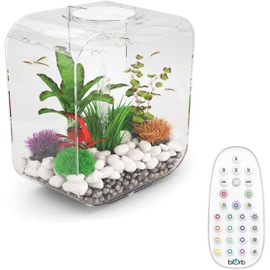 biOrb Life 30 MCR Clear Aquarium with Acrylic Material and Patented Filter System for Fish biOrb Life 30 MCR Clear Aquarium with Acrylic Material and Patented Filter System for Fish