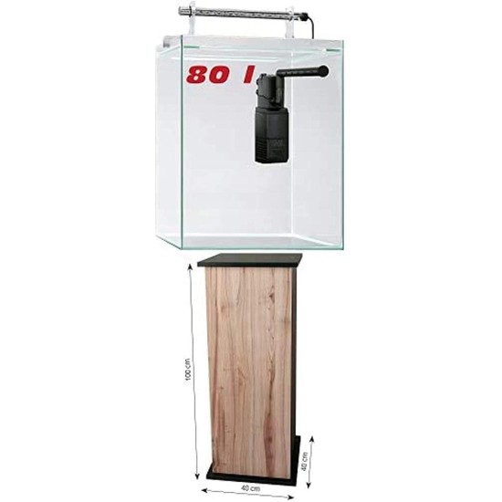 sera Scaper Cube 80 L Starter Set - 80 Litre Aquarium with Inner Filter and LED Lighting without Cabinet sera Scaper Cube 80 L Starter Set - 80 Litre Aquarium with Inner Filter and LED Lighting without Cabinet