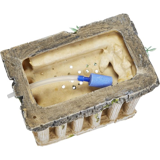 Nobby Acropolis with Plants Aquarium Ornaments, 16 x 10.5 x 14.2 cm Nobby Acropolis with Plants Aquarium Ornaments, 16 x 10.5 x 14.2 cm