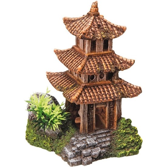 Nobby Aqua Ornaments Asian Temple 10 x 9 x 14.5 cm Nobby Aqua Ornaments Asian Temple 10 x 9 x 14.5 cm