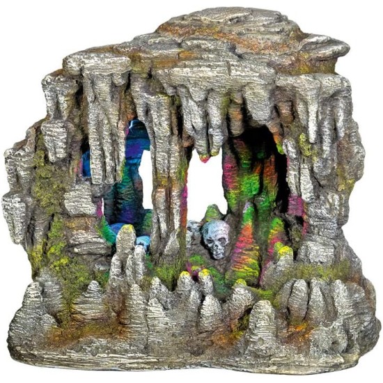 Nobby Aqua Ornaments Cave with LED, 22.5 x 14.7 x 21 cm, Pack of 1 Nobby Aqua Ornaments Cave with LED, 22.5 x 14.7 x 21 cm, Pack of 1
