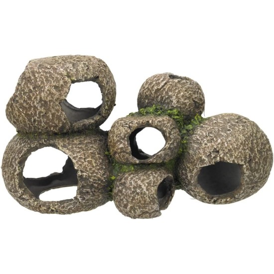 Nobby Aqua Ornaments Stone Hideout, 24.5 x 14.5 x 13 cm, Pack of 1 Nobby Aqua Ornaments Stone Hideout, 24.5 x 14.5 x 13 cm, Pack of 1