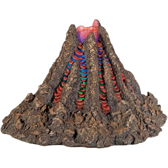 Nobby Aqua Ornaments Volcano with LED, 22.7 x 19.5 x 14.5 cm, Pack of 1 Nobby Aqua Ornaments Volcano with LED, 22.7 x 19.5 x 14.5 cm, Pack of 1