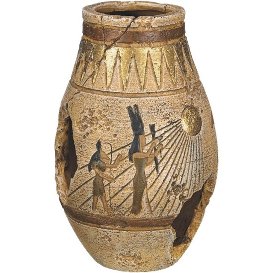 Nobby Egyptian Jar Aquarium Ornaments, 8 x 8 x 12.5 cm Nobby Egyptian Jar Aquarium Ornaments, 8 x 8 x 12.5 cm