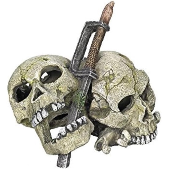 Nobby Skulls Aquarium Ornaments, 14.5 x 12 x 12.4 cm Nobby Skulls Aquarium Ornaments, 14.5 x 12 x 12.4 cm