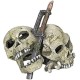 Nobby Skulls Aquarium Ornaments, 14.5 x 12 x 12.4 cm Nobby Skulls Aquarium Ornaments, 14.5 x 12 x 12.4 cm