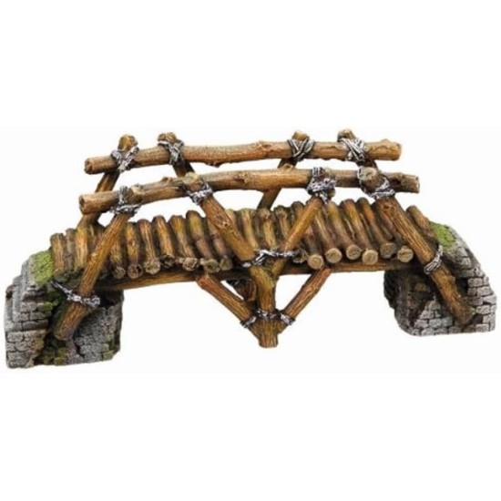 Nobby Wood Bridge Aquarium Ornaments, 25.8 x 8 x 10 cm Nobby Wood Bridge Aquarium Ornaments, 25.8 x 8 x 10 cm