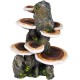 Pen Plax RR1007 Mushrooms on Rock Aquarium Ornament, Medium/5.5" x 4" x 7.5" Pen Plax RR1007 Mushrooms on Rock Aquarium Ornament, Medium/5.5" x 4" x 7.5"