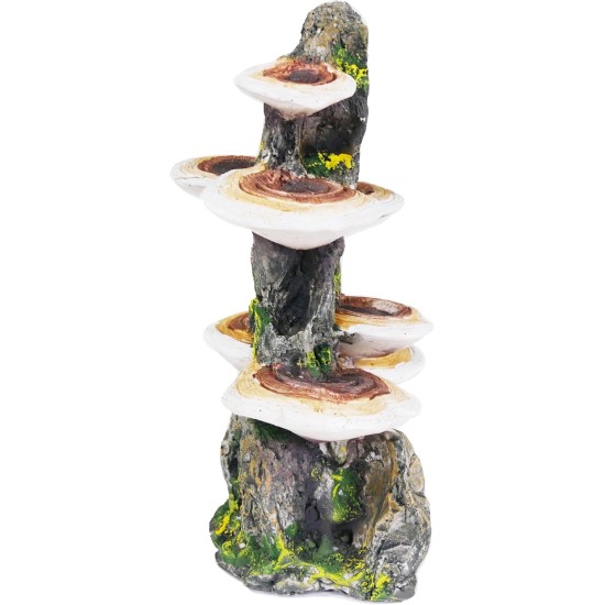 Pen Plax RR1007 Mushrooms on Rock Aquarium Ornament, Medium/5.5" x 4" x 7.5" Pen Plax RR1007 Mushrooms on Rock Aquarium Ornament, Medium/5.5" x 4" x 7.5"