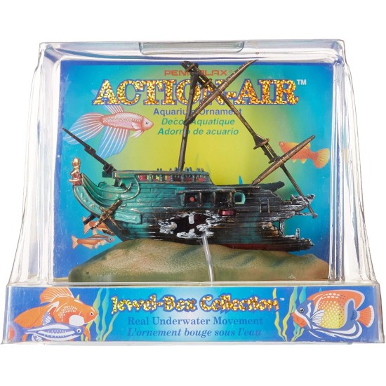 Penn-Plax Air Action Aerating Ornament and Aquarium Decor | Air Bubbler Movement Decorations Penn-Plax Air Action Aerating Ornament and Aquarium Decor | Air Bubbler Movement Decorations