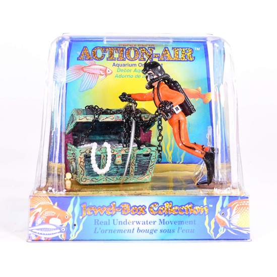 Penn-Plax Air Action Aerating Ornament and Aquarium Decor | Air Bubbler Movement Decorations Penn-Plax Air Action Aerating Ornament and Aquarium Decor | Air Bubbler Movement Decorations