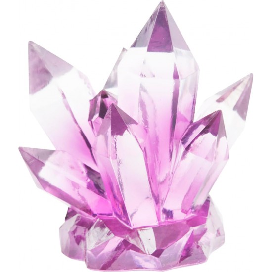 Penn-Plax Deco-Replicas Crystal Cluster Aquarium Decoration - Safe for Freshwater and Saltwater Aquariums - Amethyst Pink Penn-Plax Deco-Replicas Crystal Cluster Aquarium Decoration - Safe for Freshwater and Saltwater Aquariums - Amethyst Pink