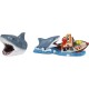 Penn-Plax Jaws Officially Licensed 2 Piece Aquarium Ornament Set - Includes Boat Attack and Shark Swimming - Small Penn-Plax Jaws Officially Licensed 2 Piece Aquarium Ornament Set - Includes Boat Attack and Shark Swimming - Small