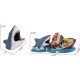 Penn-Plax Jaws Officially Licensed 2 Piece Aquarium Ornament Set - Includes Boat Attack and Shark Swimming - Small Penn-Plax Jaws Officially Licensed 2 Piece Aquarium Ornament Set - Includes Boat Attack and Shark Swimming - Small