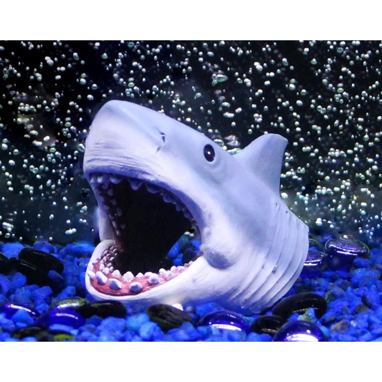 Penn-Plax Jaws Officially Licensed 2 Piece Aquarium Ornament Set - Includes Boat Attack and Shark Swimming - Small Penn-Plax Jaws Officially Licensed 2 Piece Aquarium Ornament Set - Includes Boat Attack and Shark Swimming - Small