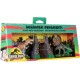 Penn-Plax Jurassic Park Officially Licensed 3 Piece Aquarium Ornament Set - Includes T-Rex Parking Gate and Dilophosaurus Decorations - Small Penn-Plax Jurassic Park Officially Licensed 3 Piece Aquarium Ornament Set - Includes T-Rex Parking Gate and Dilophosaurus Decorations - Small