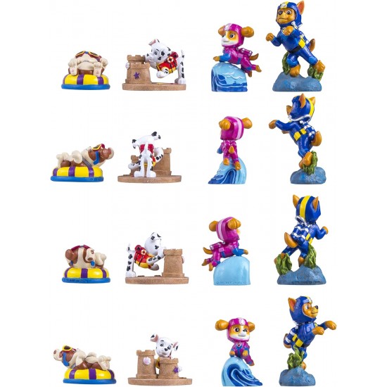 Penn-Plax Paw Patrol Aquarium Ornament Bundle - Includes Chase, Marshall, Rubble and Skye - Pack of 4 - Mini Penn-Plax Paw Patrol Aquarium Ornament Bundle - Includes Chase, Marshall, Rubble and Skye - Pack of 4 - Mini