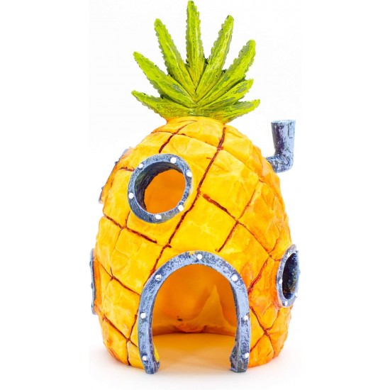 Penn-Plax Spongebob Squarepants® Aquarium Ornaments, Spongebob's Pineapple, Squidward Home and The Crusty Crab, Resin Figures, Aquarium and Terrarium Decoration Penn-Plax Spongebob Squarepants® Aquarium Ornaments, Spongebob's Pineapple, Squidward Home and The Crusty Crab, Resin Figures, Aquarium and Terrarium Decoration